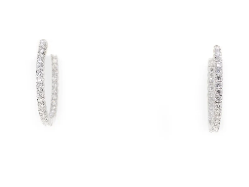 1.5ct Diamond Hoops