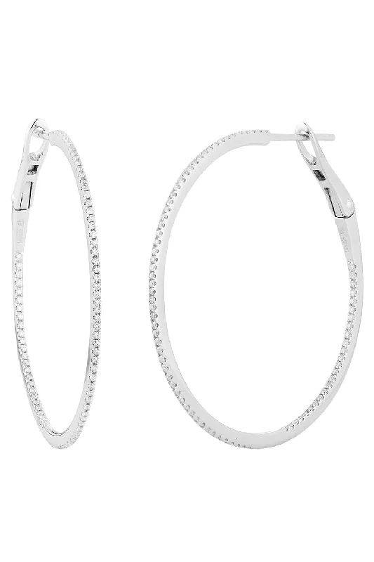 DRD Diamond Merge Hoops